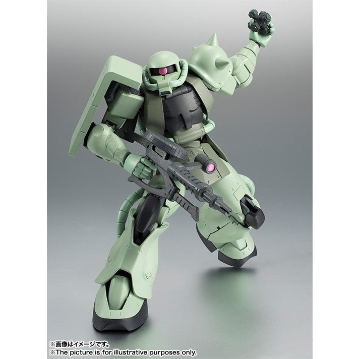 【中古即納】[FIG] (再々販) ROBOT魂(SIDE MS) MS-06 量産型ザク ver. A.N.I.M.E. 機動戦士ガンダム 完成品 可動フィギュア バンダイスピリッツ(20160520)
