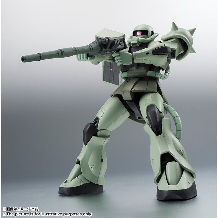 【中古即納】[FIG] (再々販) ROBOT魂(SIDE MS) MS-06 量産型ザク ver. A.N.I.M.E. 機動戦士ガンダム 完成品 可動フィギュア バンダイスピリッツ(20160520)