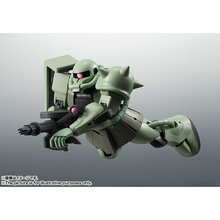【中古即納】[FIG] (再々販) ROBOT魂(SIDE MS) MS-06 量産型ザク ver. A.N.I.M.E. 機動戦士ガンダム 完成品 可動フィギュア バンダイスピリッツ(20160520)