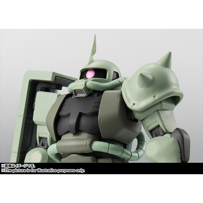【中古即納】[FIG] (再々販) ROBOT魂(SIDE MS) MS-06 量産型ザク ver. A.N.I.M.E. 機動戦士ガンダム 完成品 可動フィギュア バンダイスピリッツ(20160520)