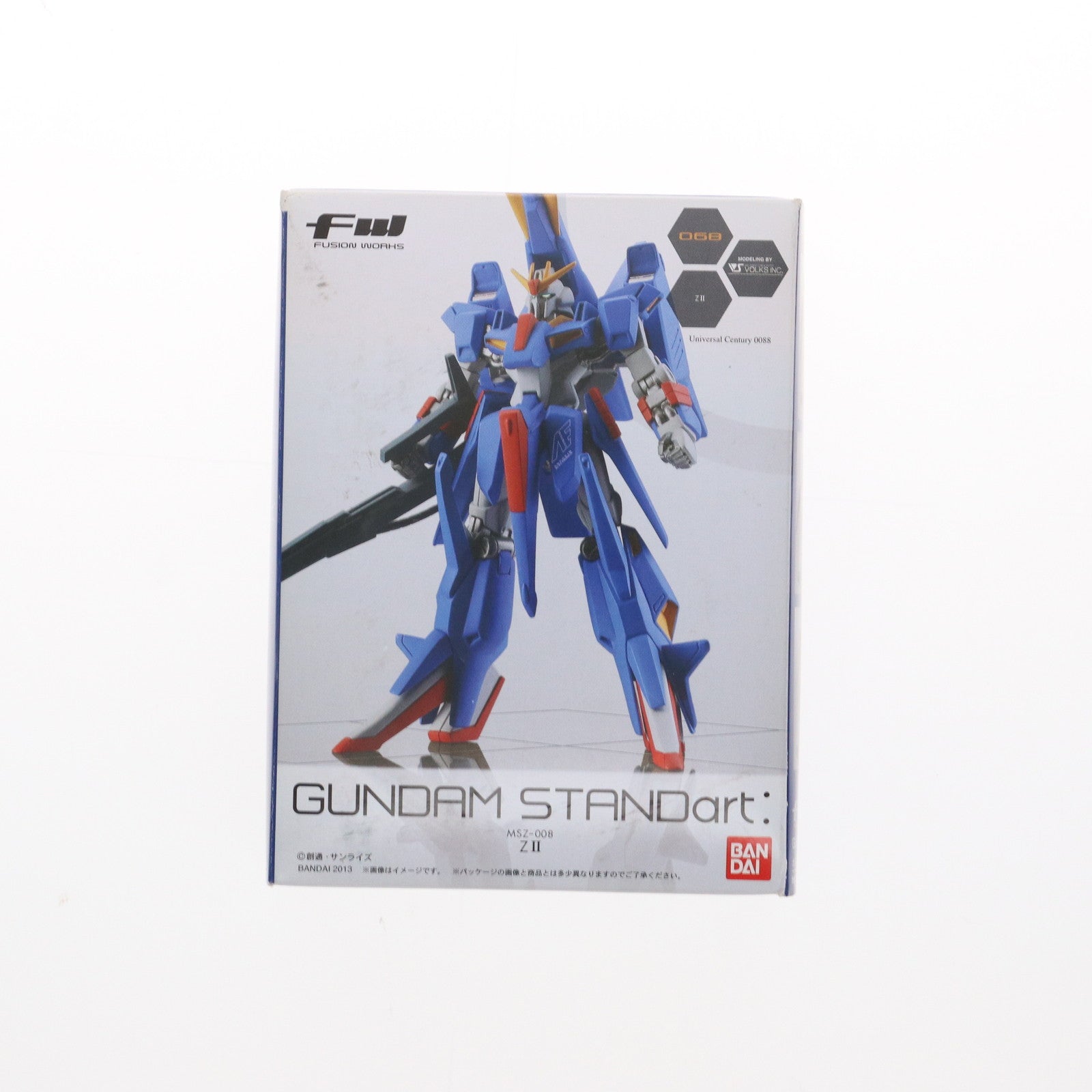 【中古即納】[FIG] (単品)(食玩) FW GUNDAM STANDart:18 MSZ-008 ZII(ゼッツー) 機動戦士ガンダム Z-MSV フィギュア バンダイ(20130820)
