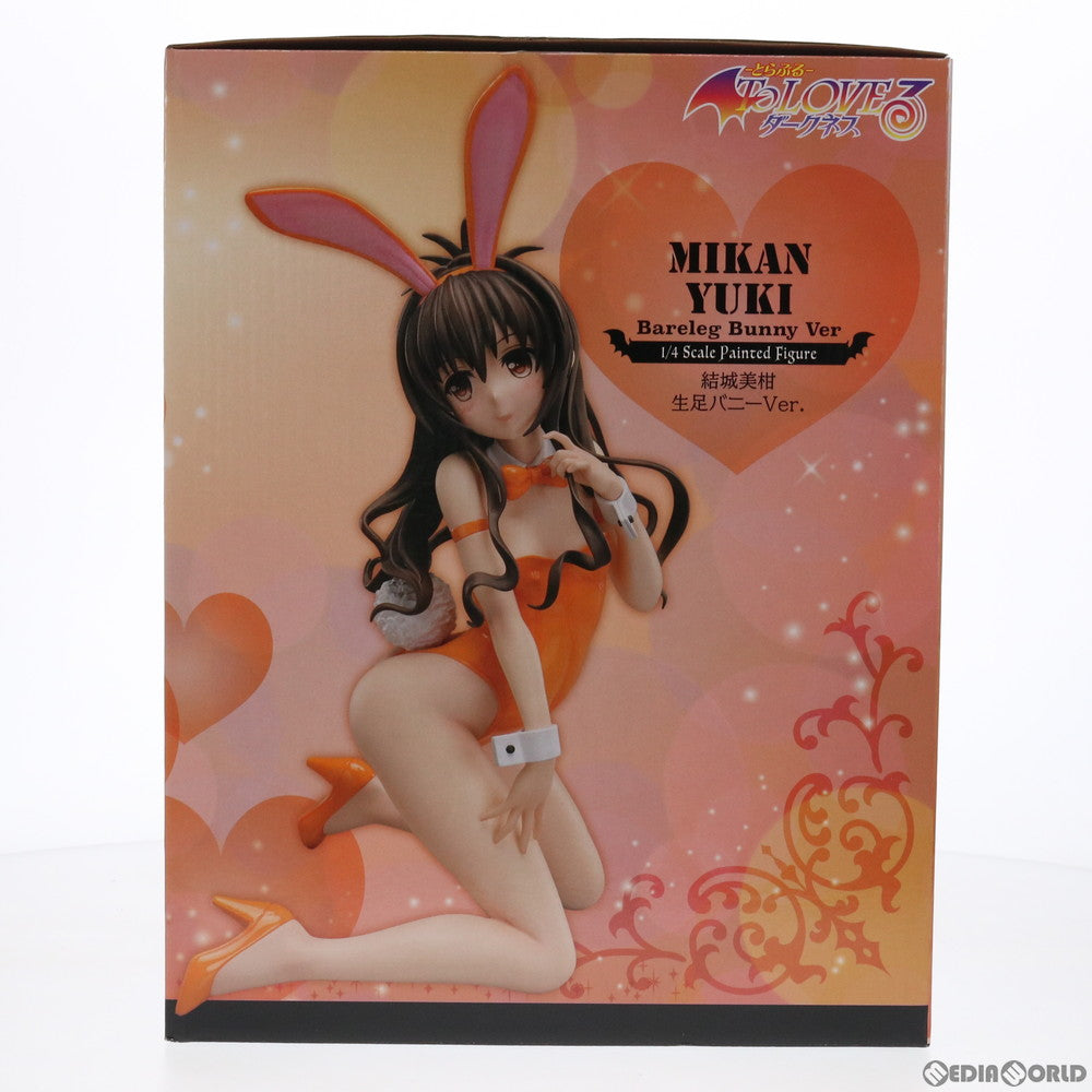【中古即納】[FIG] B-Style 結城美柑(ゆうきみかん) 生足バニーVer. To LOVEる-とらぶる- ダークネス 1/4 完成品 フィギュア FREEing(フリーイング)(20210117)