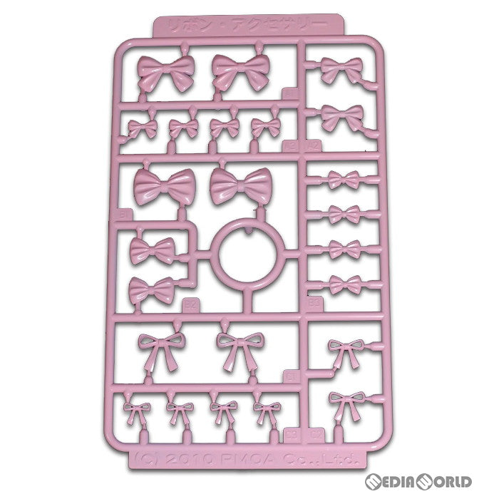 【中古即納】[FIG] (再販) MODELING SUPPLY リボン・アクセサリー1(ピンク) プラモデル フィギュア用アクセサリ(MS069) PLUM(プラム)(20221029)