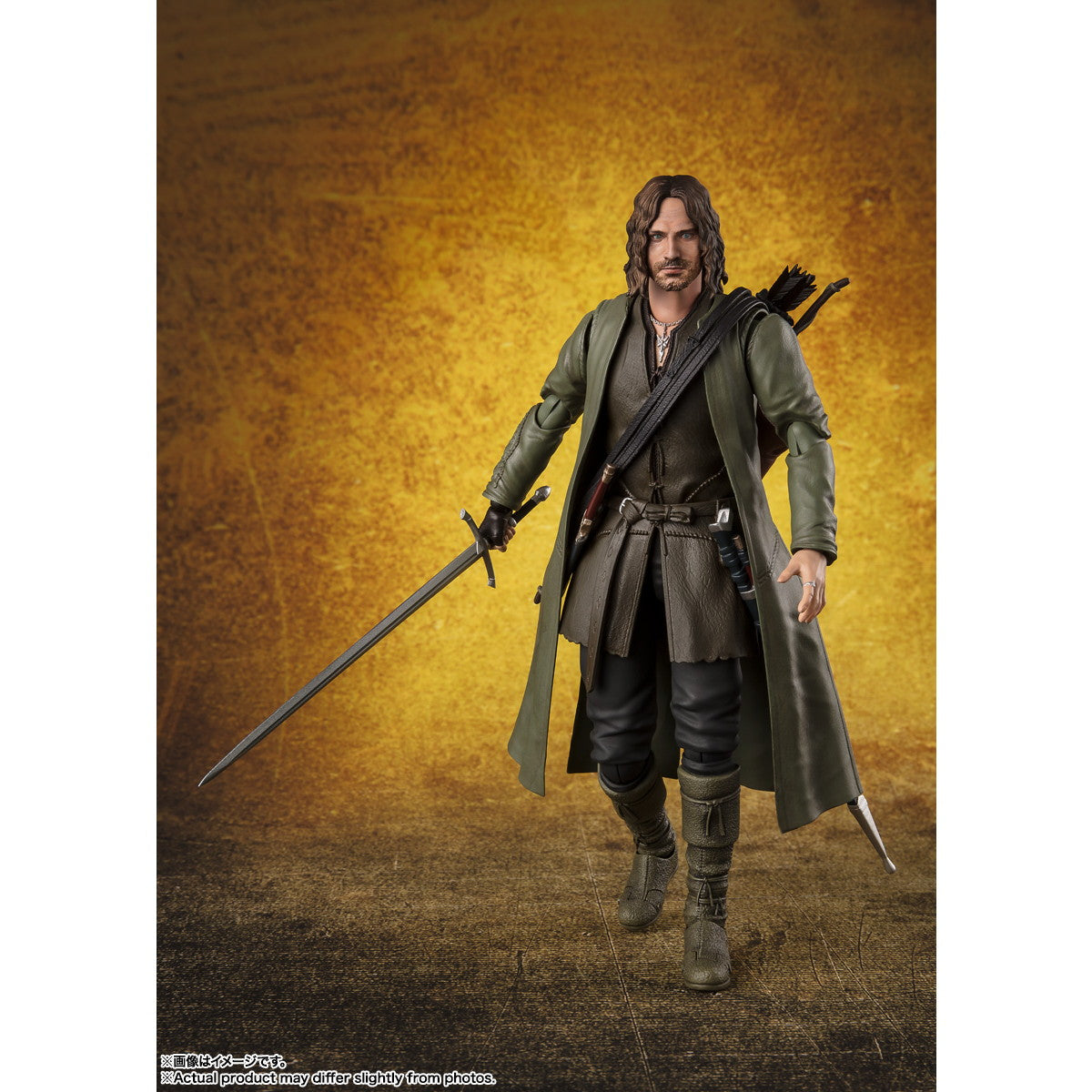 【中古即納】[FIG] S.H.Figuarts(フィギュアーツ) アラゴルン(ロード・オブ・ザ・リング) 完成品 可動フィギュア バンダイスピリッツ(20250621)
