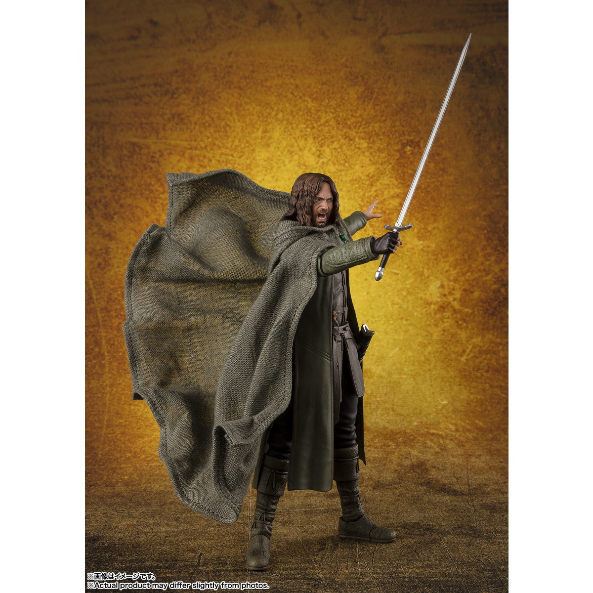 【中古即納】[FIG] S.H.Figuarts(フィギュアーツ) アラゴルン(ロード・オブ・ザ・リング) 完成品 可動フィギュア バンダイスピリッツ(20250621)