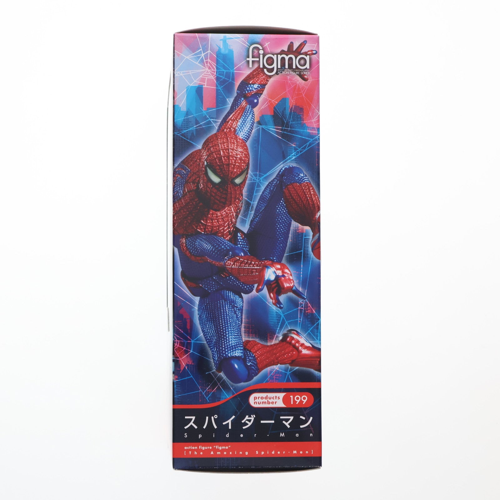 【中古即納】[FIG] figma(フィグマ) 199 スパイダーマン アメイジング・スパイダーマン 完成品 可動フィギュア グッドスマイルカンパニー(20131227)