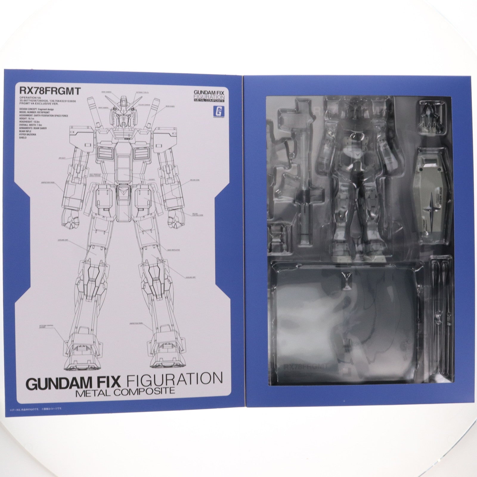 【中古即納】[FIG] 魂ウェブ商店限定 GUNDAM FIX FIGURATION METAL COMPOSITE RX78FRGMT GUNDAM(ガンダム) 機動戦士ガンダム THE ORIGIN(ジ・オリジン) 完成品 可動フィギュア バンダイスピリッツ(20250717)