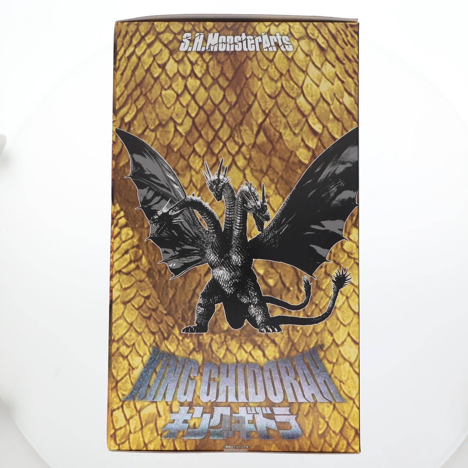 【中古即納】[FIG] S.H.MonsterArts(モンスターアーツ) キングギドラ ゴジラvsキングギドラ 完成品 可動フィギュア バンダイ(20120929)