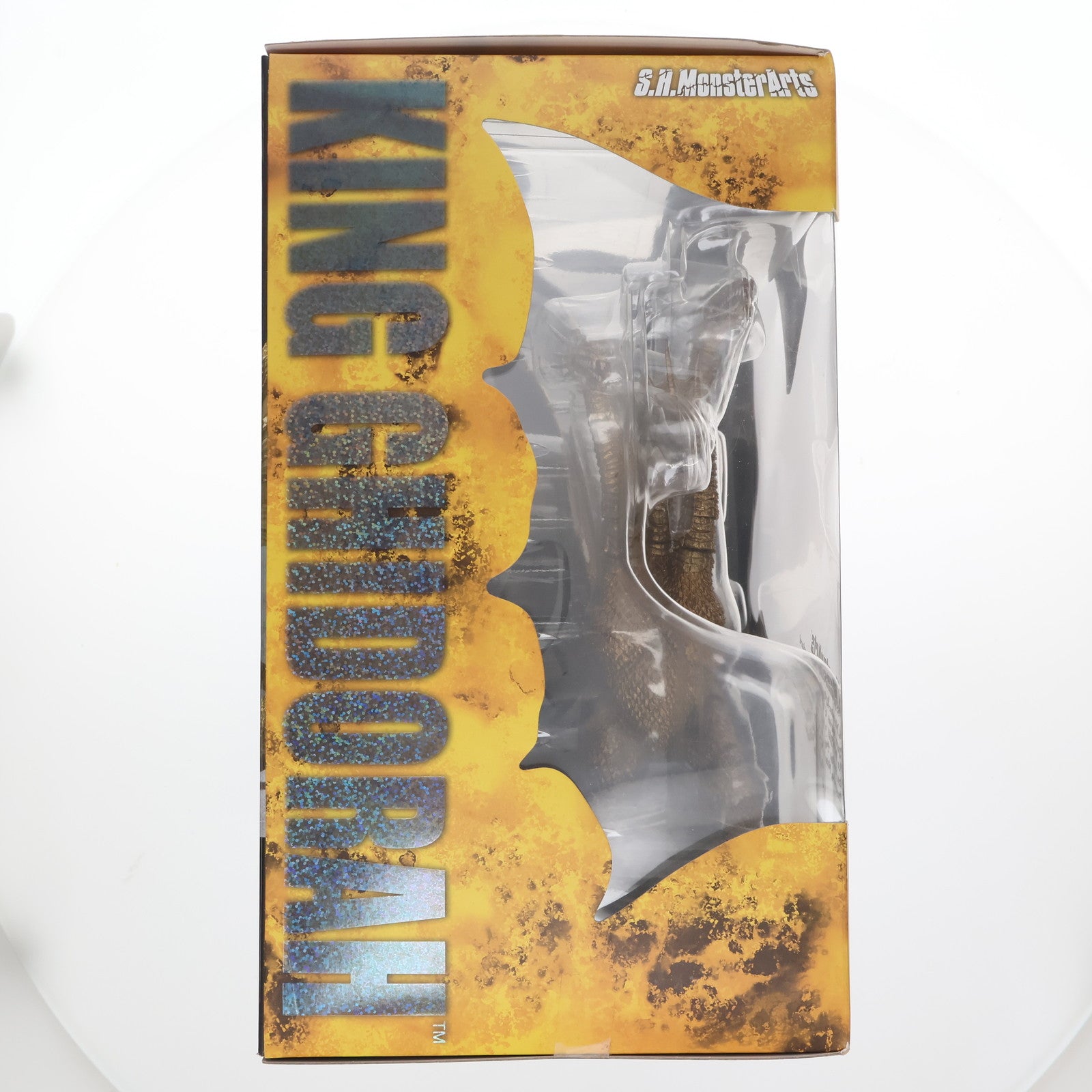 【中古即納】[FIG] S.H.MonsterArts(モンスターアーツ) キングギドラ ゴジラvsキングギドラ 完成品 可動フィギュア バンダイ(20120929)