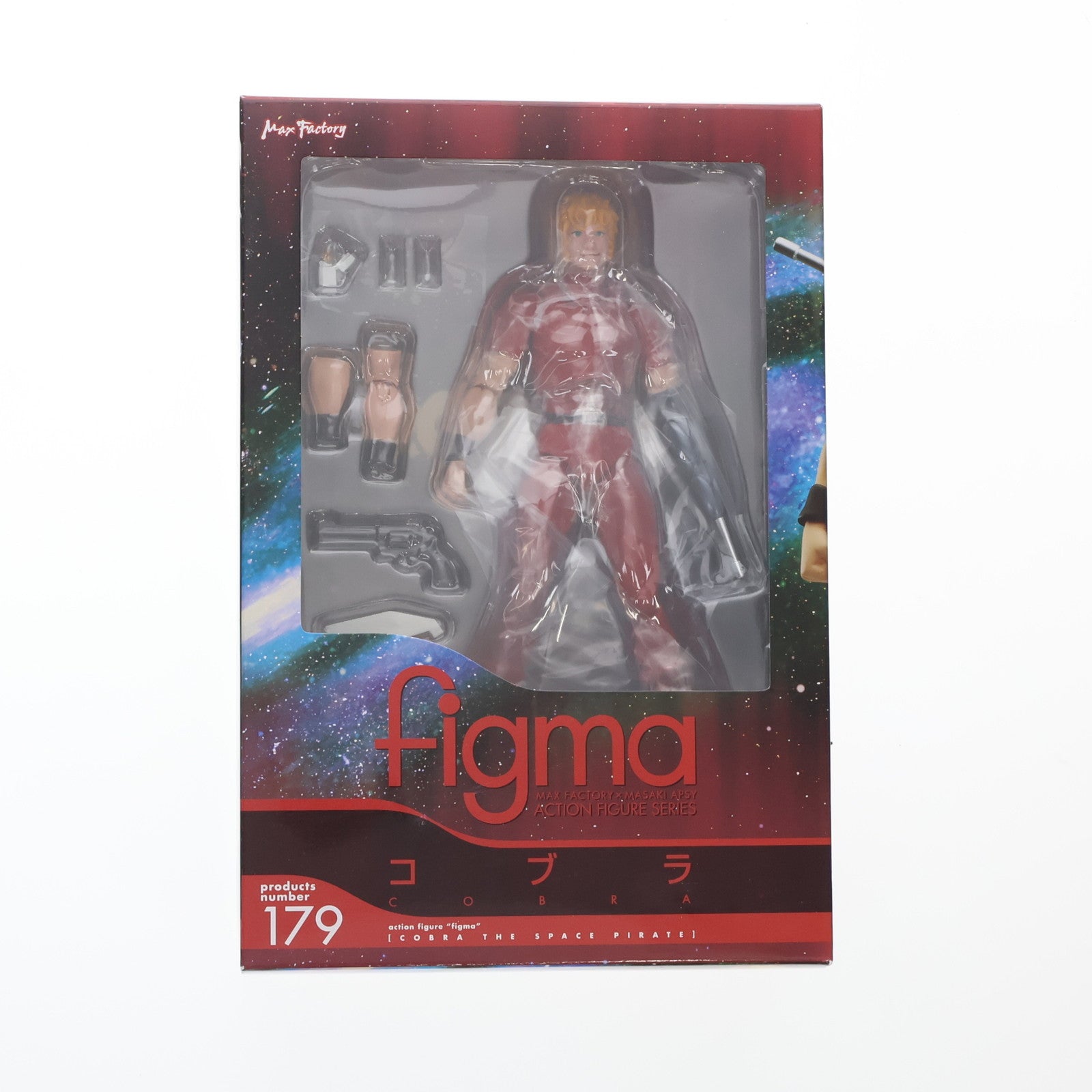 【中古即納】[FIG] figma(フィグマ) 179 コブラ COBRA THE SPACE PIRATE 完成品 可動フィギュア マックスファクトリー(20140410)