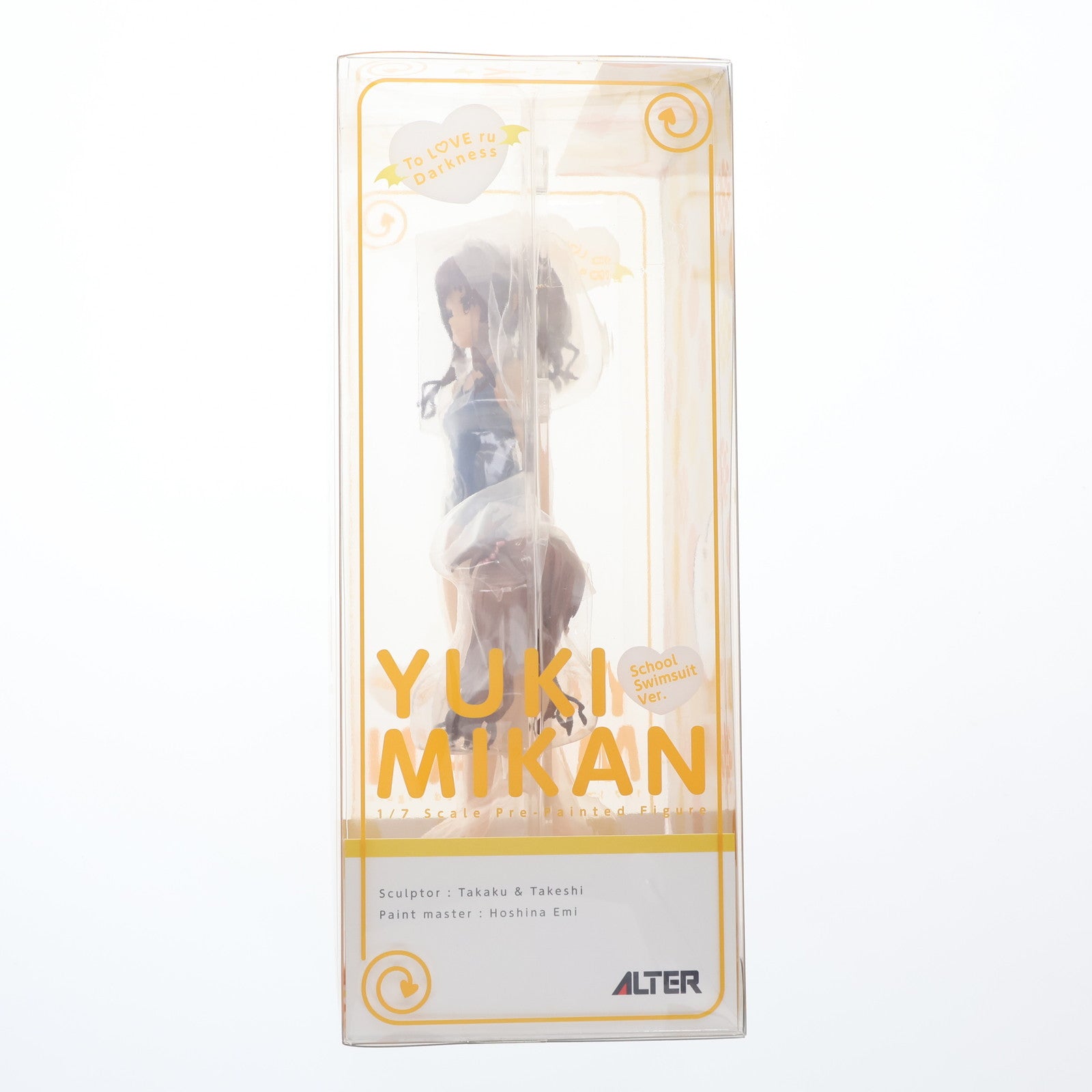 【中古即納】[FIG] 結城美柑(ゆうきみかん) スク水Ver. To LOVEる-とらぶる- ダークネス 1/7 完成品 フィギュア アルター(20190111)