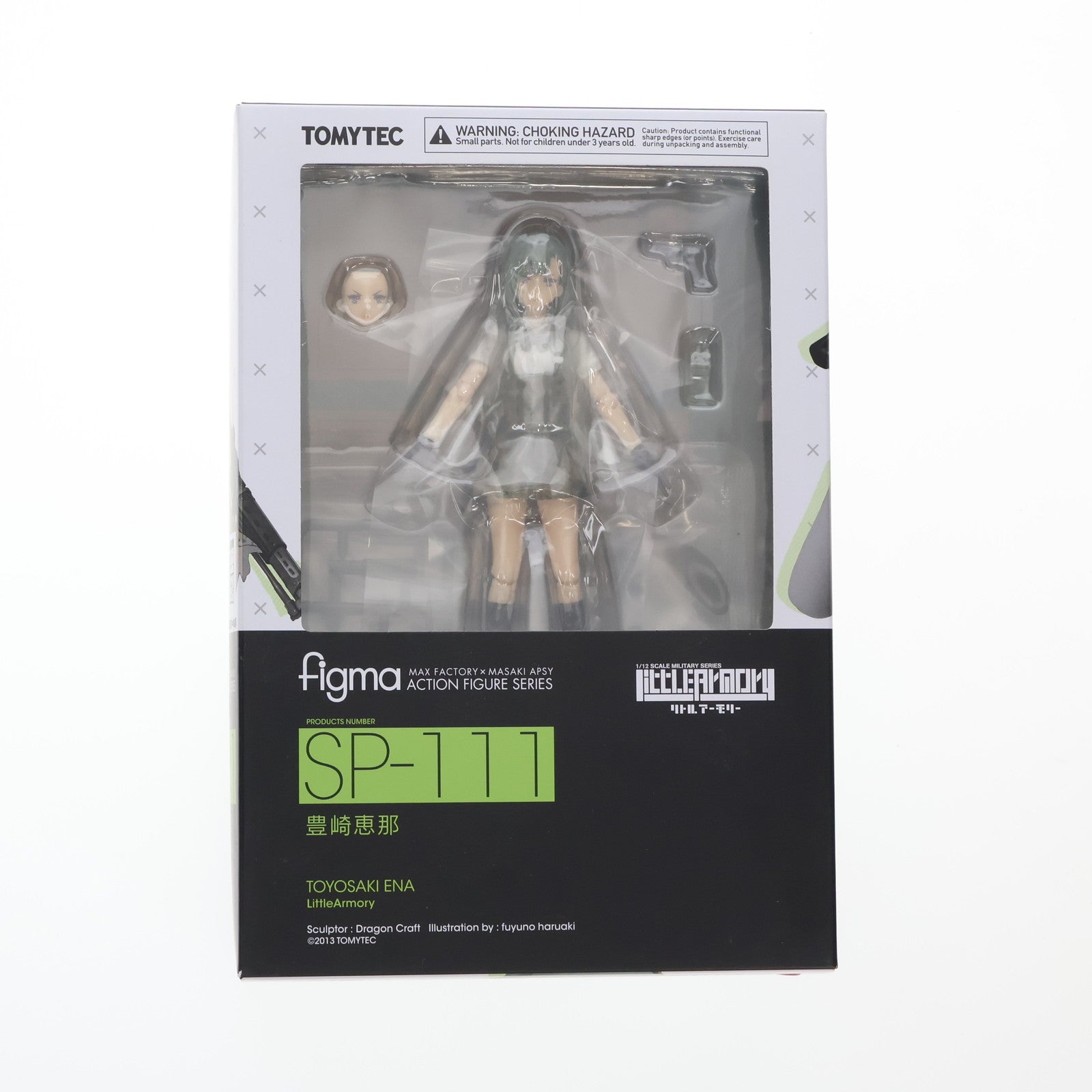 【中古即納】[FIG] figma(フィグマ) SP-111 豊崎恵那(とよさきえな) LittleArmory(リトルアーモリー) 完成品 可動フィギュア TOMYTEC(トミーテック)(20190217)