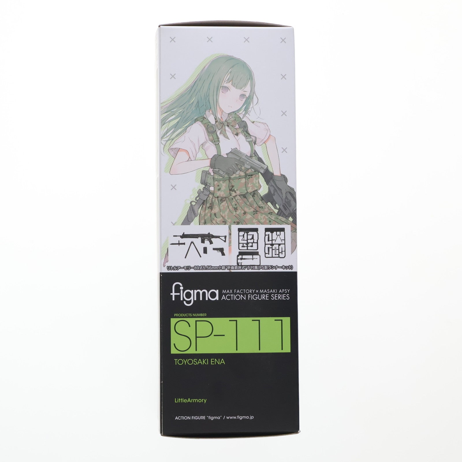 【中古即納】[FIG] figma(フィグマ) SP-111 豊崎恵那(とよさきえな) LittleArmory(リトルアーモリー) 完成品 可動フィギュア TOMYTEC(トミーテック)(20190217)