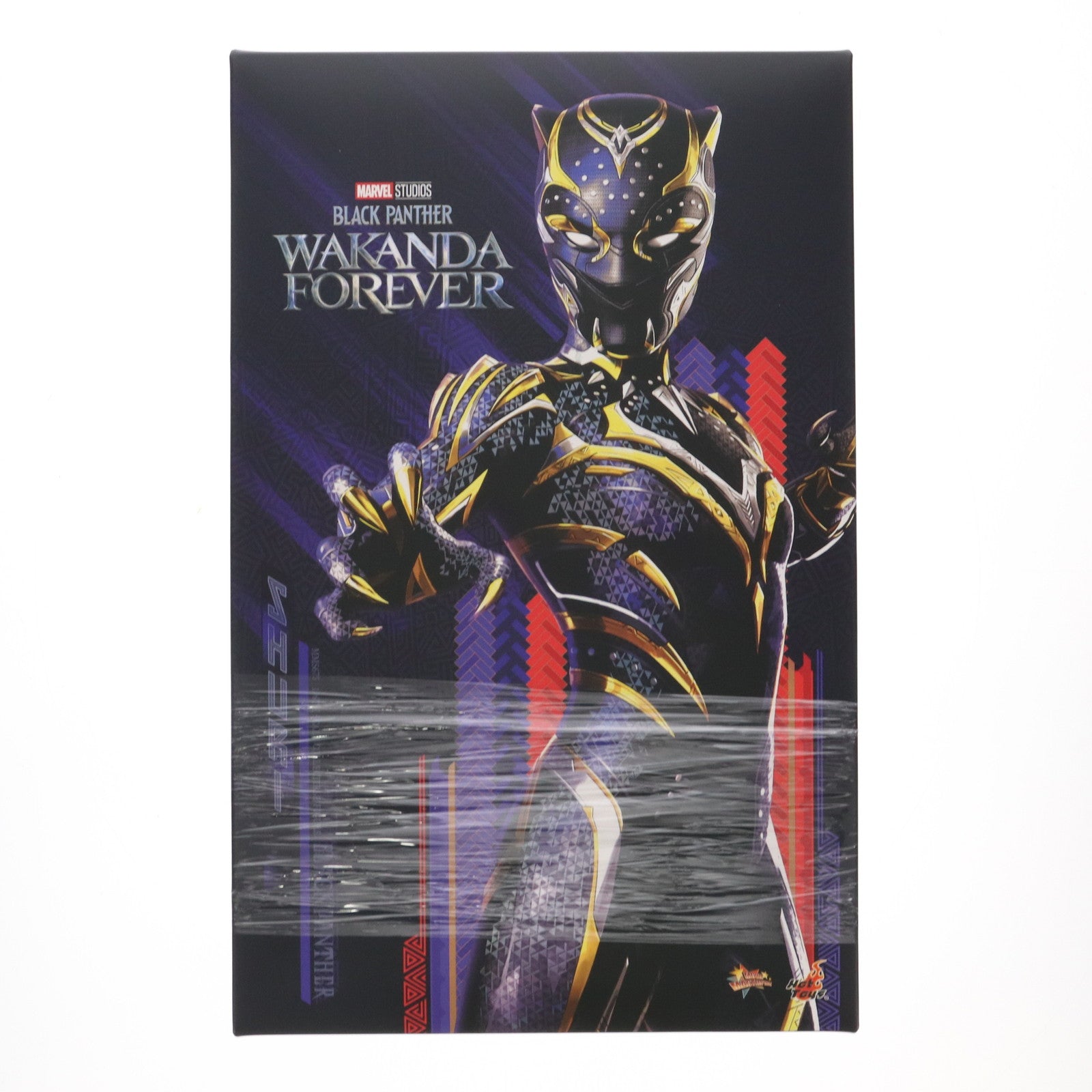 【中古即納】[FIG] ムービー・マスターピース ブラックパンサー ブラックパンサー/ワカンダ・フォーエバー 1/6 完成品 可動フィギュア(MM#675) ホットトイズ(20240626)