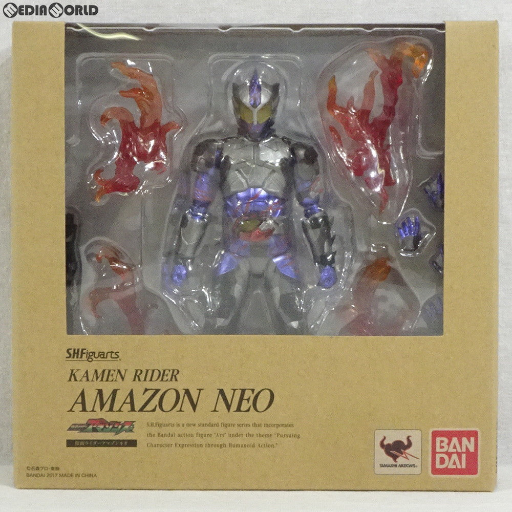 【中古即納】[FIG] Amazon.co.jp限定 S.H.Figuarts(フィギュアーツ) 仮面ライダーアマゾンネオ Amazon限定Ver. 仮面ライダーアマゾンズ 完成品 可動フィギュア バンダイ(20171028)