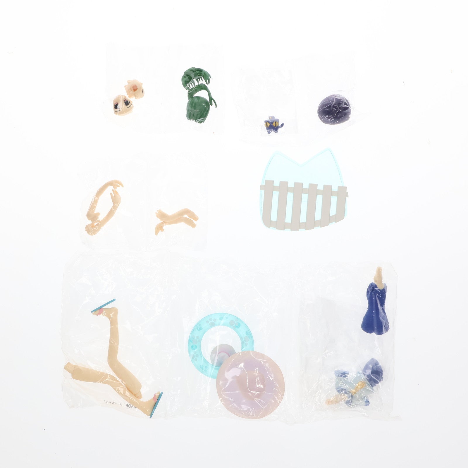 【中古即納】[FIG] (フィギュア単品) プラム&ぽてねこ PlumaosAcademy 同梱品 塗装済み組み立て品 フィギュア あいすとちょこ(20071230)