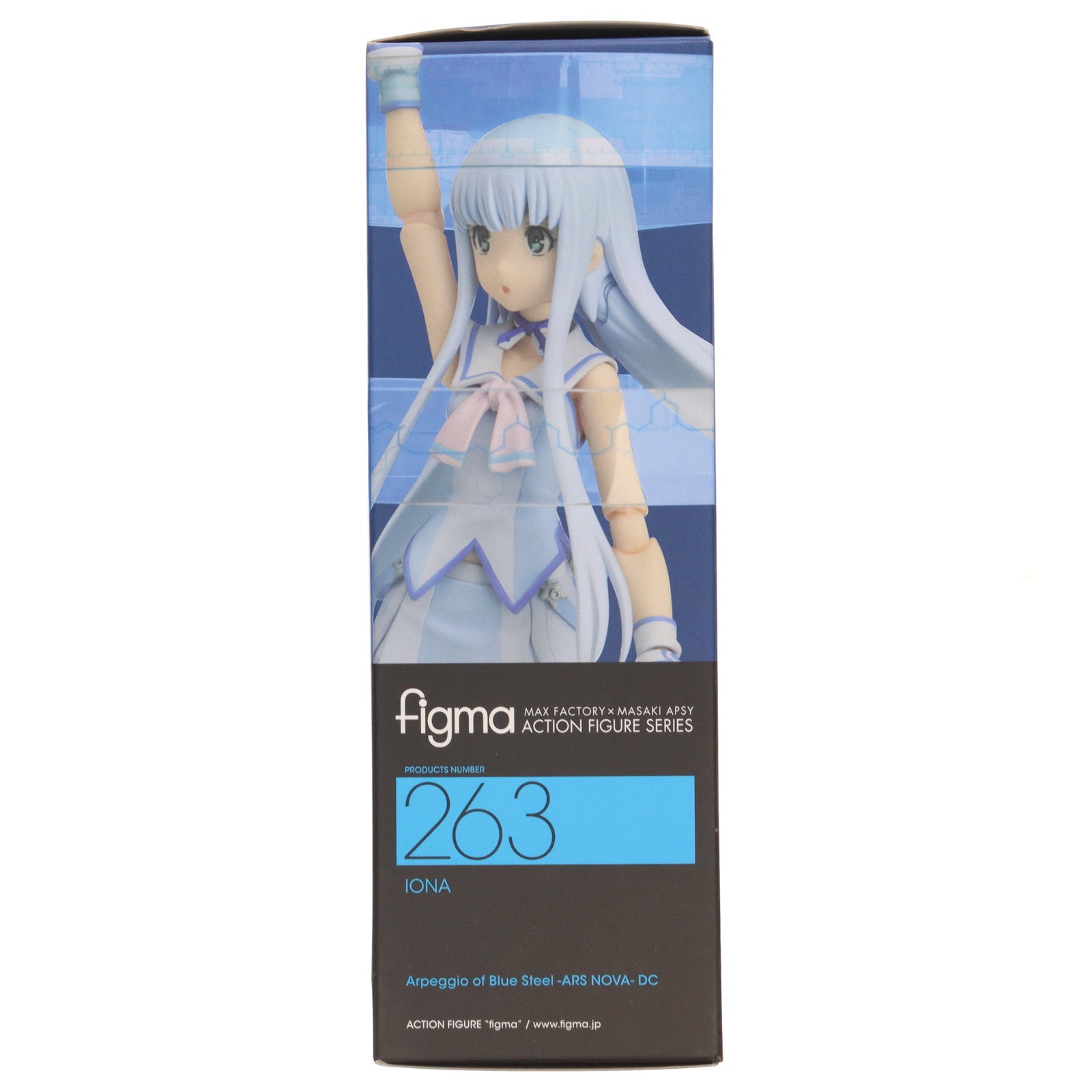 【中古即納】[FIG] figma(フィグマ) 263 イオナ 劇場版 蒼き鋼のアルペジオ -アルス・ノヴァ- DC 完成品 可動フィギュア マックスファクトリー(20151128)