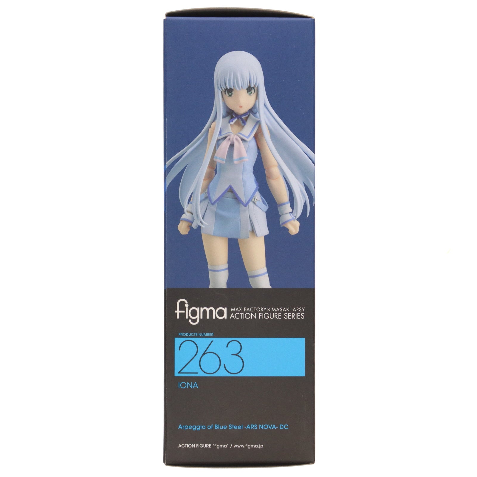 【中古即納】[FIG] figma(フィグマ) 263 イオナ 劇場版 蒼き鋼のアルペジオ -アルス・ノヴァ- DC 完成品 可動フィギュア マックスファクトリー(20151128)