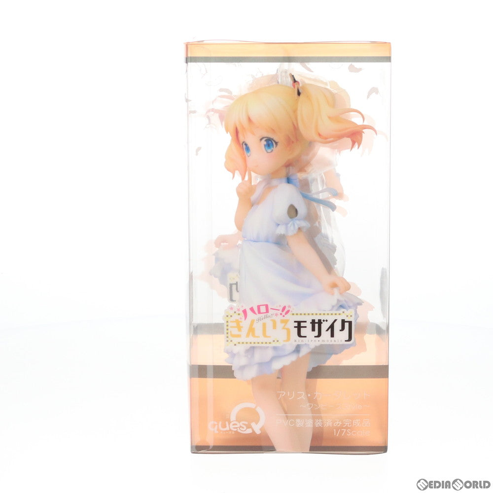 【中古即納】[FIG] アリス・カータレット ワンピースStyle ハロー!!きんいろモザイク 1/7 完成品 フィギュア キューズQ(20161222)