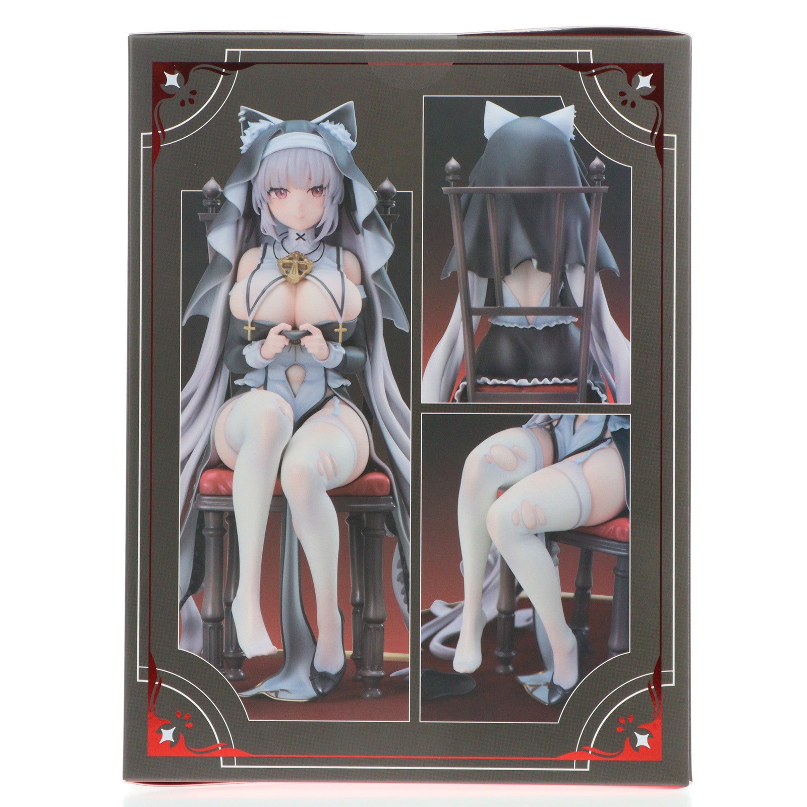 【中古即納】[FIG] カード&アクリルスタンド付属 アルヴィナちゃん シスターver. GuLucoオリジナルキャラクター 1/7 完成品 フィギュア グッドスマイルカンパニー公式ショップ&一部店舗限定 Solarain(ソラレーン)(20250427)