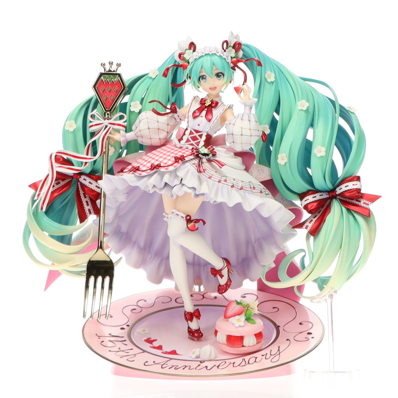 【中古即納】[FIG] 初音ミク 15th Anniversary Ver. キャラクター・ボーカル・シリーズ01 初音ミク 1/7 完成品 フィギュア グッドスマイルカンパニー(20231228)