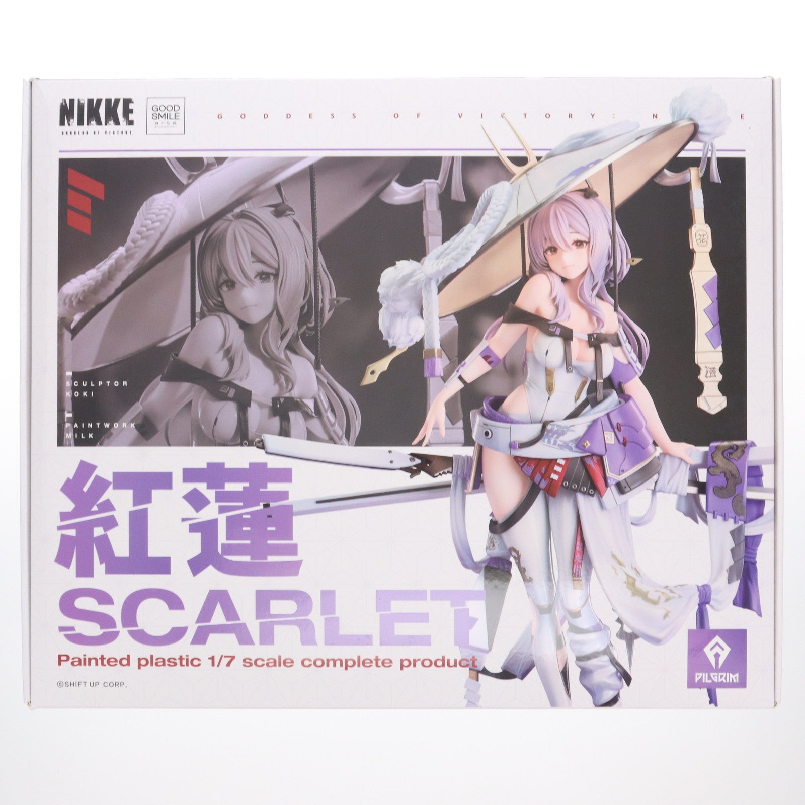 【中古即納】[FIG] グッドスマイルカンパニー公式ショップ特典付属 紅蓮(ぐれん) 勝利の女神:NIKKE(ニケ) 1/7 完成品 フィギュア グッドスマイルアーツ上海(20250619)
