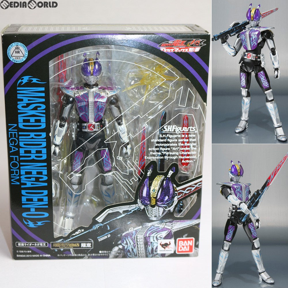 【中古即納】[FIG] 魂ウェブ商店限定 S.H.Figuarts(フィギュアーツ) 仮面ライダーネガ電王 劇場版 仮面ライダー電王&キバ クライマックス刑事 完成品 可動フィギュア バンダイ(20130525)