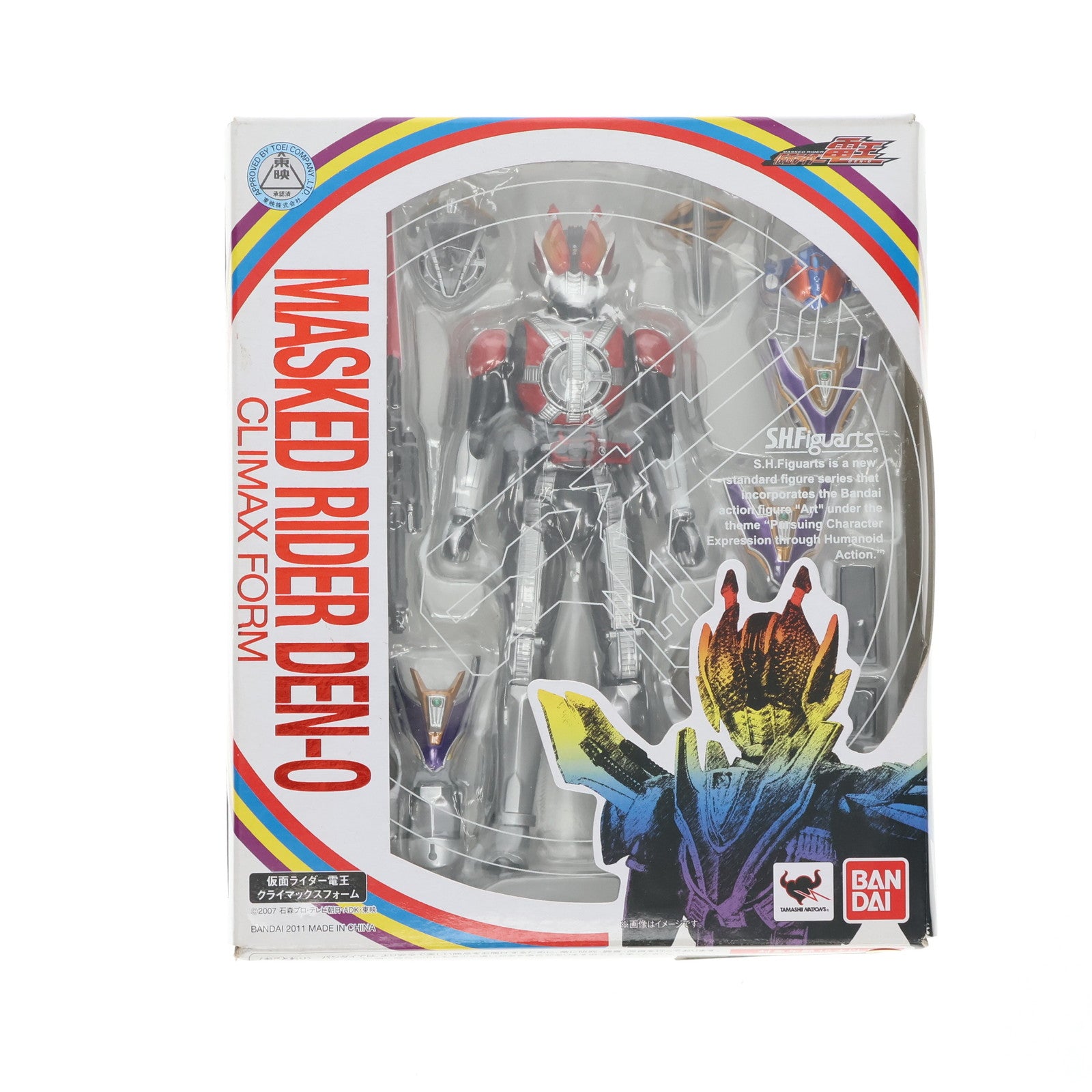 【中古即納】[FIG] S.H.Figuarts(フィギュアーツ) 仮面ライダー電王 クライマックスフォーム 完成品 可動フィギュア バンダイ(20111217)