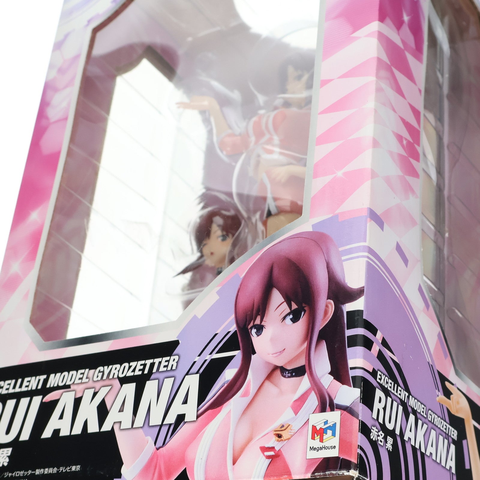 【中古即納】[FIG] エクセレントモデル 赤名累(あかなるい) 超速変形ジャイロゼッター 1/8 完成品 フィギュア メガハウス(20131121)