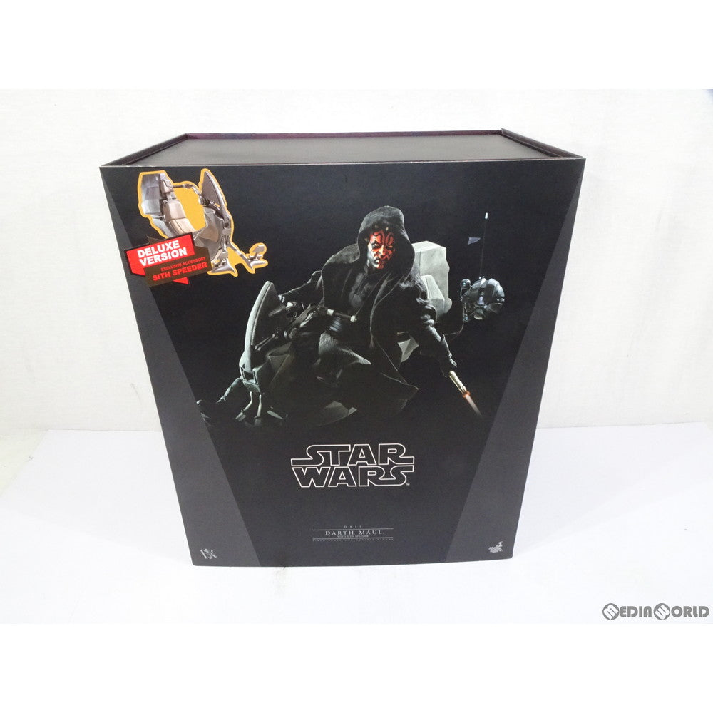 【中古即納】[FIG] ムービー・マスターピース DX ダース・モール&シス・スピーダー STAR WARS(スター・ウォーズ) エピソード1/ファントム・メナス 1/6 完成品 可動フィギュア(DX#17) ホットトイズ(20190730)