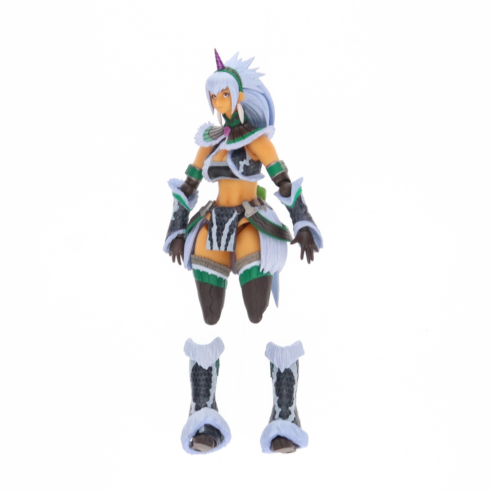 【中古即納】[FIG] Vulcanlog(ヴァルカン-ログ) 021 モンハンリボ ハンター女剣士 キリンUシリーズ モンスターハンター 完成品 可動フィギュア ユニオンクリエイティブ(20170728)
