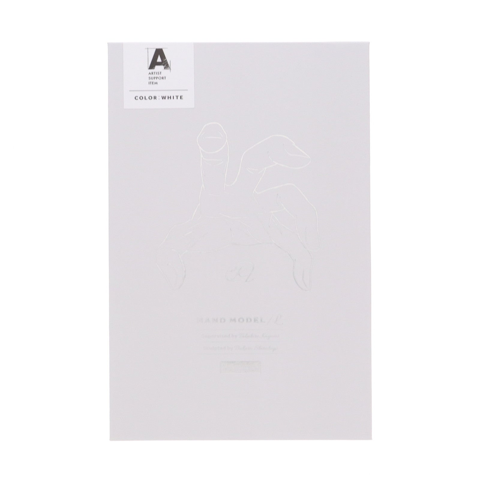 【中古即納】[FIG] ARTIST SUPPORT ITEM ハンドモデル/L -WHITE- 1/1 完成品 可動フィギュア(AT004) コトブキヤ(20240630)