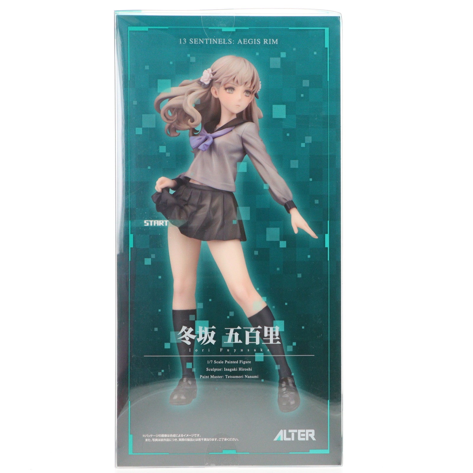 【中古即納】[FIG] 冬坂五百里(ふゆさかいおり) 十三機兵防衛圏 1/7 完成品 フィギュア アルター(20231221)