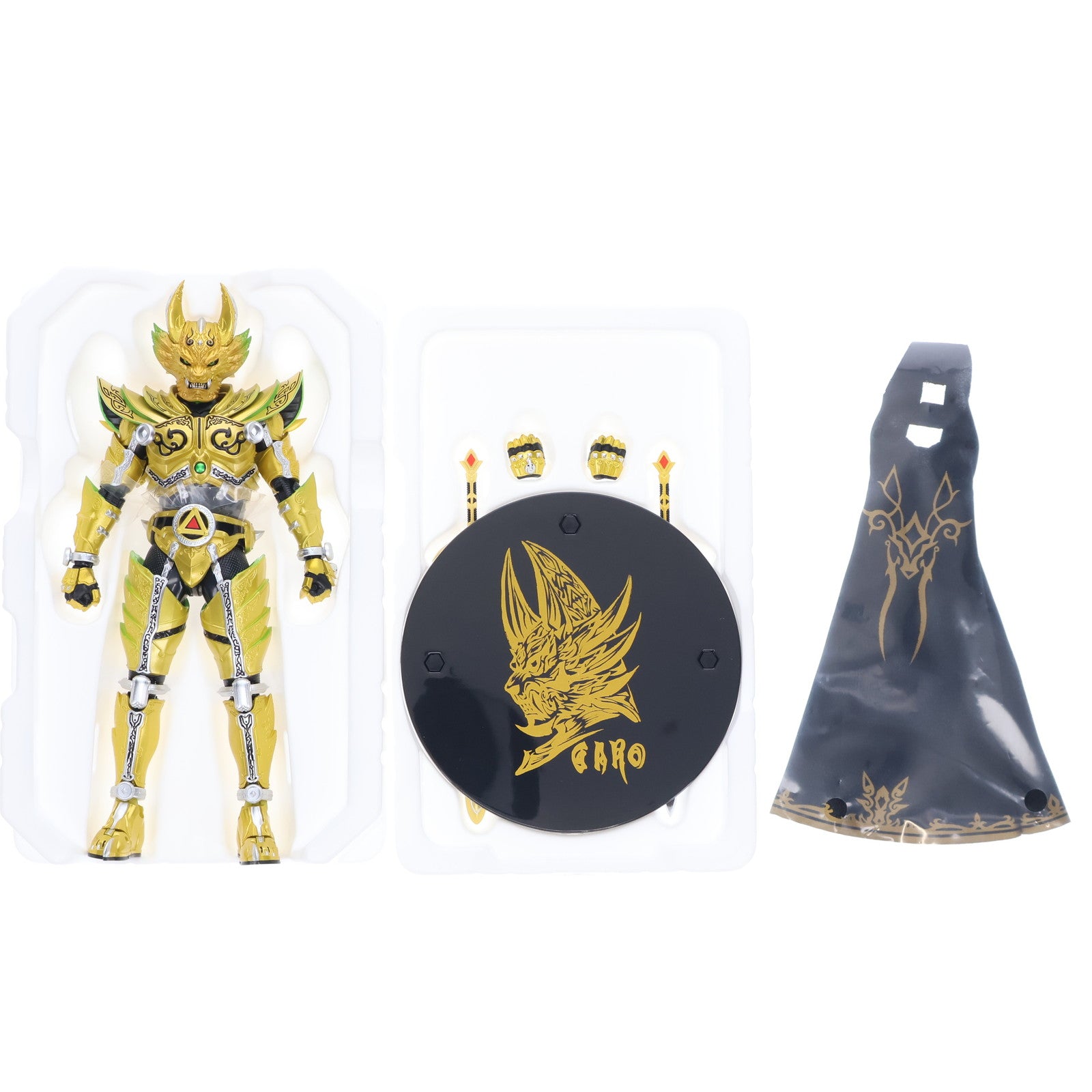 【中古即納】[FIG] 魂ウェブ商店限定 S.H.Figuarts(フィギュアーツ) 真骨彫製法 黄金騎士ガロ(冴島鋼牙)GARO 20th Anniversary Ver. 牙狼-GARO-(ガロ) 完成品 可動フィギュア バンダイスピリッツ(20250717)
