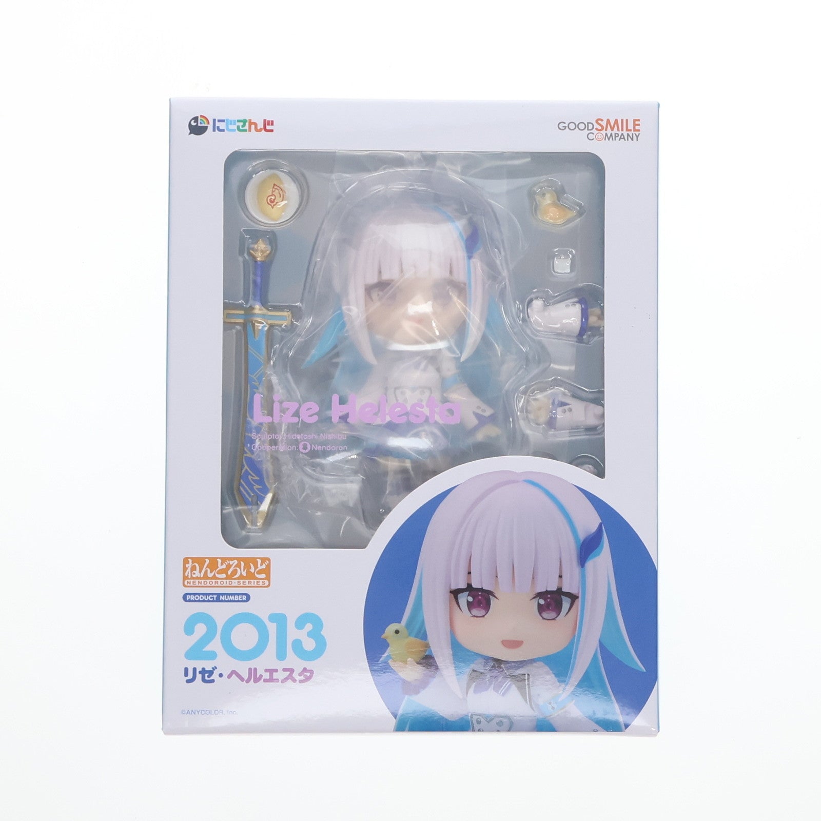【中古即納】[FIG] GOODSMILE ONLINE SHOP購入特典付属 ねんどろいど 2013 リゼ・ヘルエスタ にじさんじ 完成品 可動フィギュア グッドスマイルカンパニー(20230621)