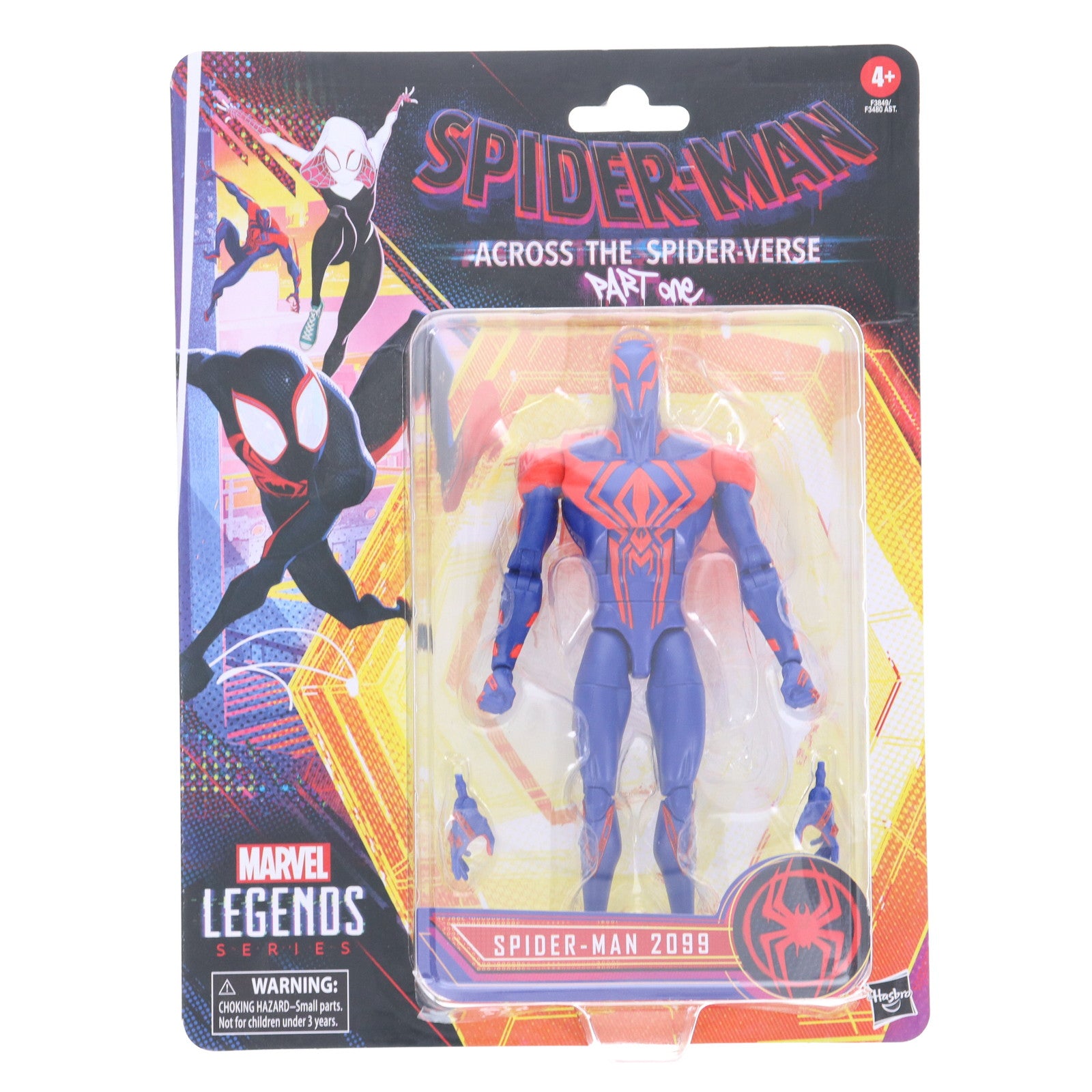 【中古即納】[FIG] マーベルレジェンド 6インチ アクションフィギュア SPIDER-MAN2099 スパイダーマン:アクロス・ザ・スパイダーバース 完成品 可動フィギュア(F3849) ハズブロ(20101231)