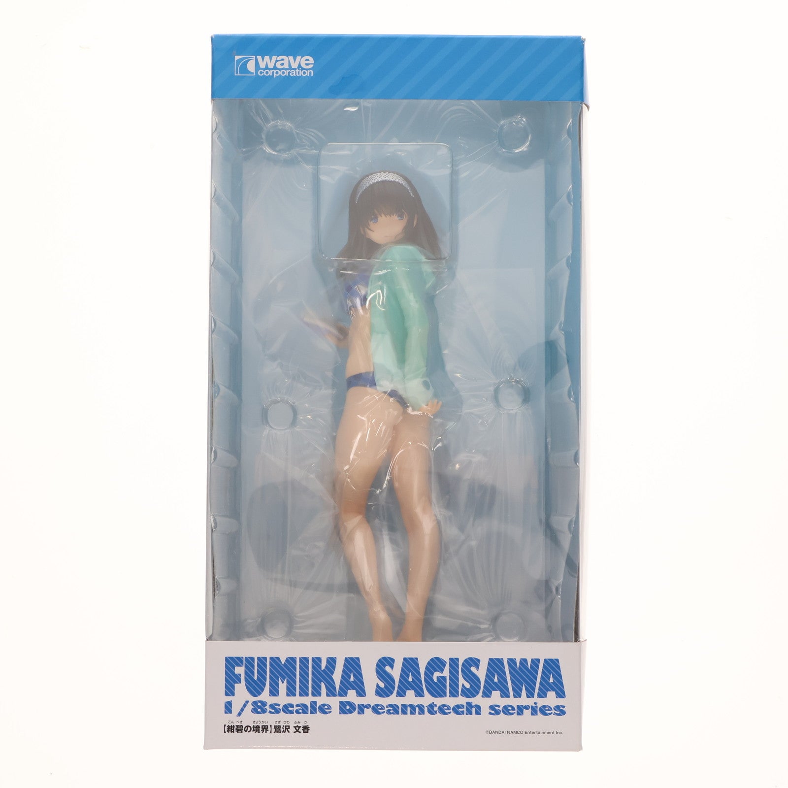 【中古即納】[FIG] ドリームテック [紺碧の境界] 鷺沢文香(さぎさわふみか) アイドルマスター シンデレラガールズ 1/8 完成品 フィギュア(DT-134) ウェーブ(WAVE)(20181228)