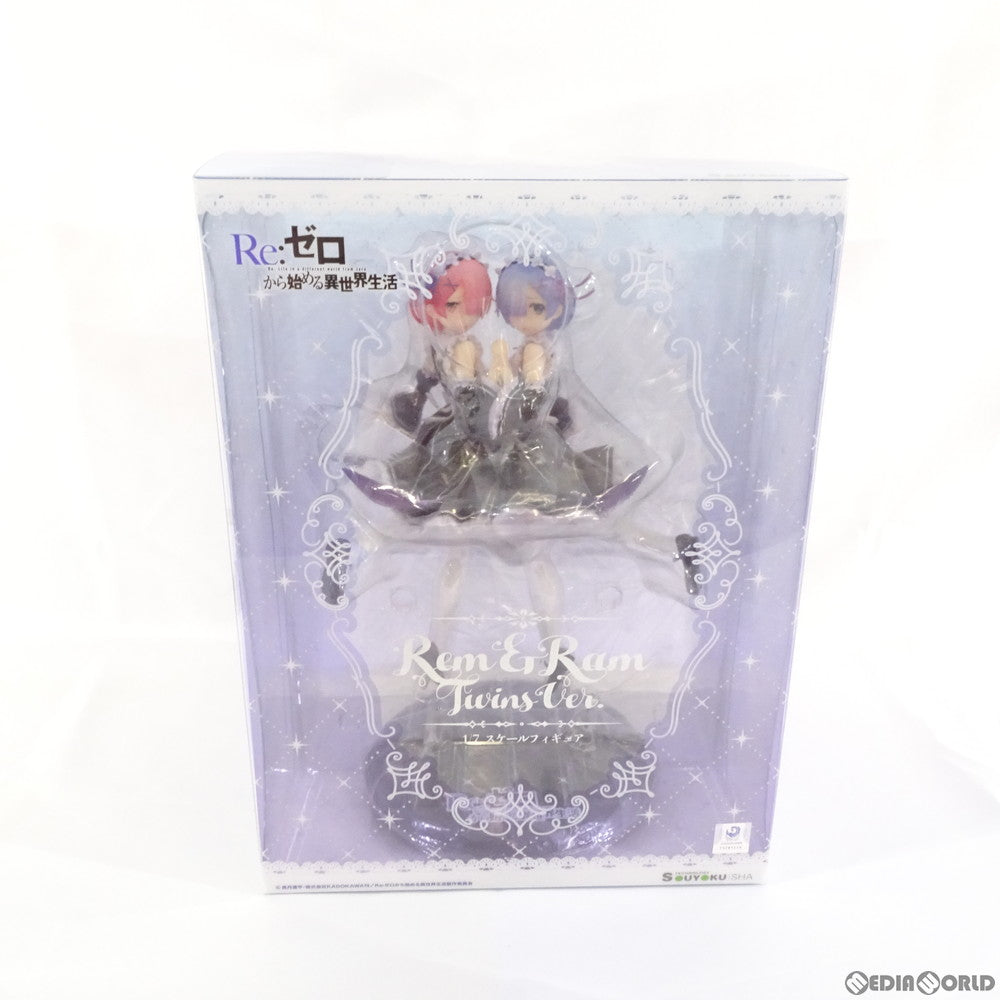 【中古即納】[FIG] レム&ラム Twins Ver. Re:ゼロから始める異世界生活 1/7 完成品 フィギュア 双翼社(20200131)
