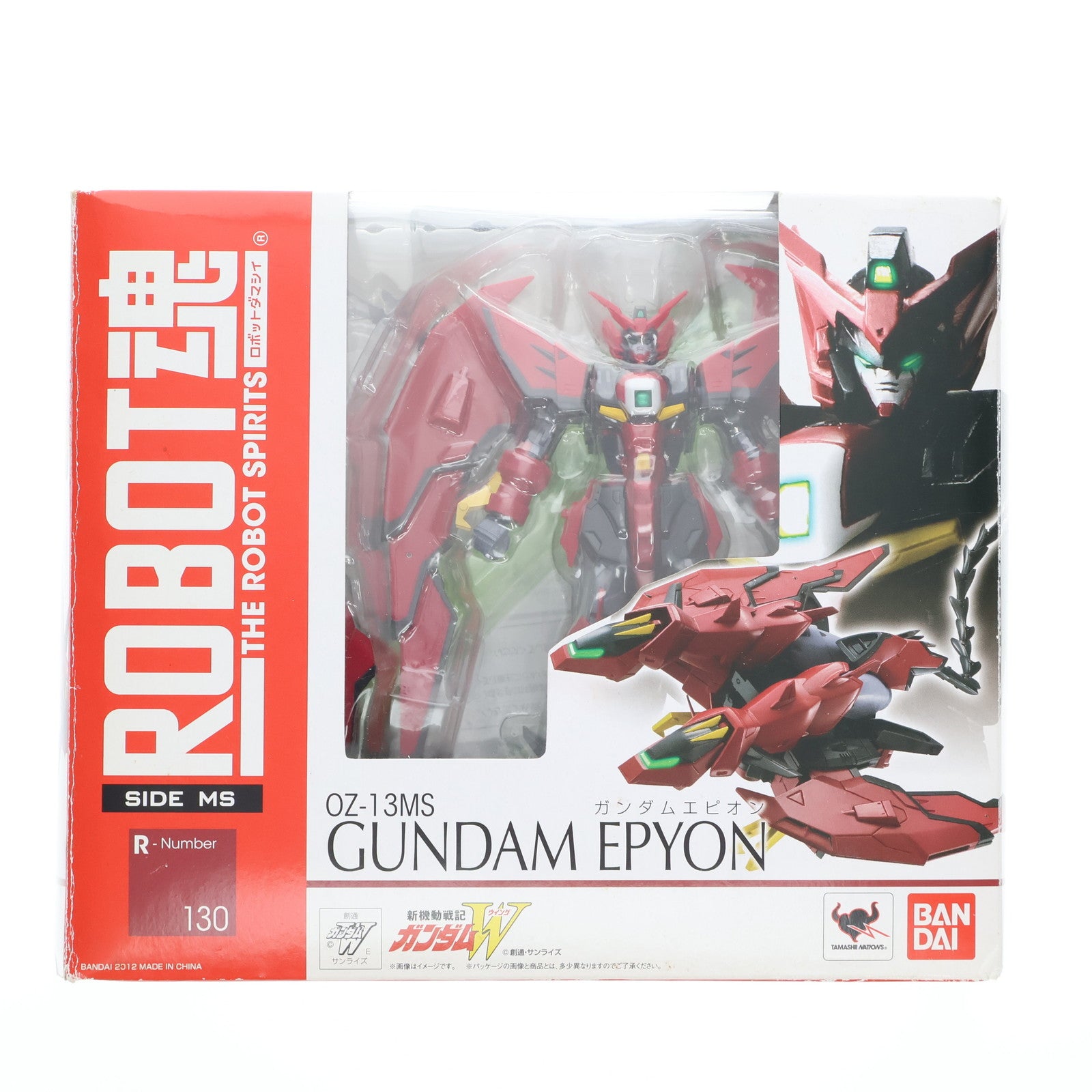 【中古即納】[FIG] ROBOT魂(SIDE MS) ガンダムエピオン 新機動戦記ガンダムW(ウイング) 完成品 可動フィギュア バンダイ(20121227)