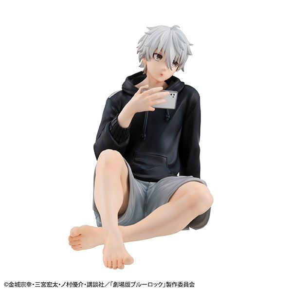 【中古即納】[FIG] G.E.M.シリーズ てのひら凪誠士郎(なぎせいしろう) 劇場版ブルーロック -EPISODE 凪- 完成品 フィギュア メガハウス(20240930)