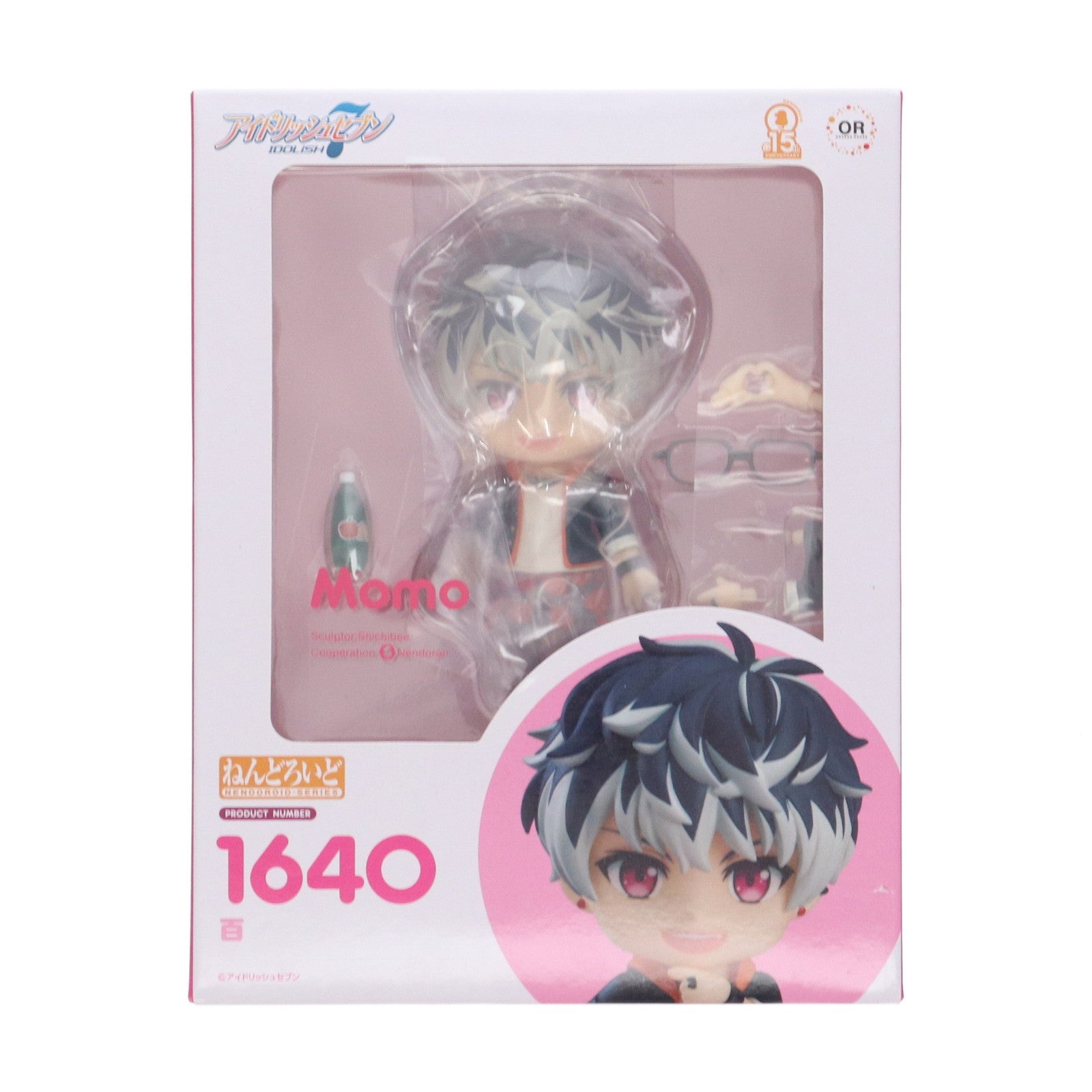 【中古即納】[FIG] GOODSMILE ONLINE SHOP限定特典付属 ねんどろいど 1640 百(もも) アイドリッシュセブン 完成品 可動フィギュア オランジュ・ルージュ(20211128)