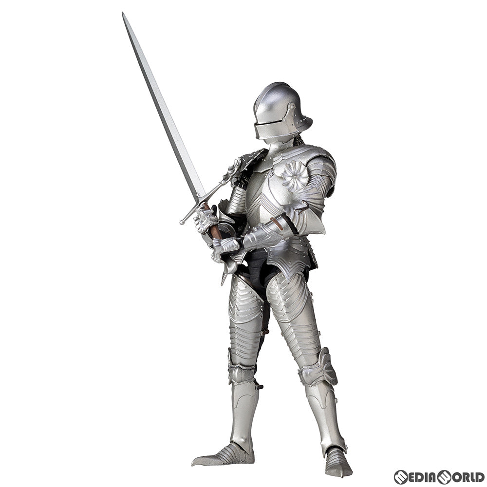 【中古即納】[FIG] KT Project KT-021 タケヤ式自在置物 15世紀ゴチック式フィールドアーマー シルバー 完成品 可動フィギュア 海洋堂(20180825)