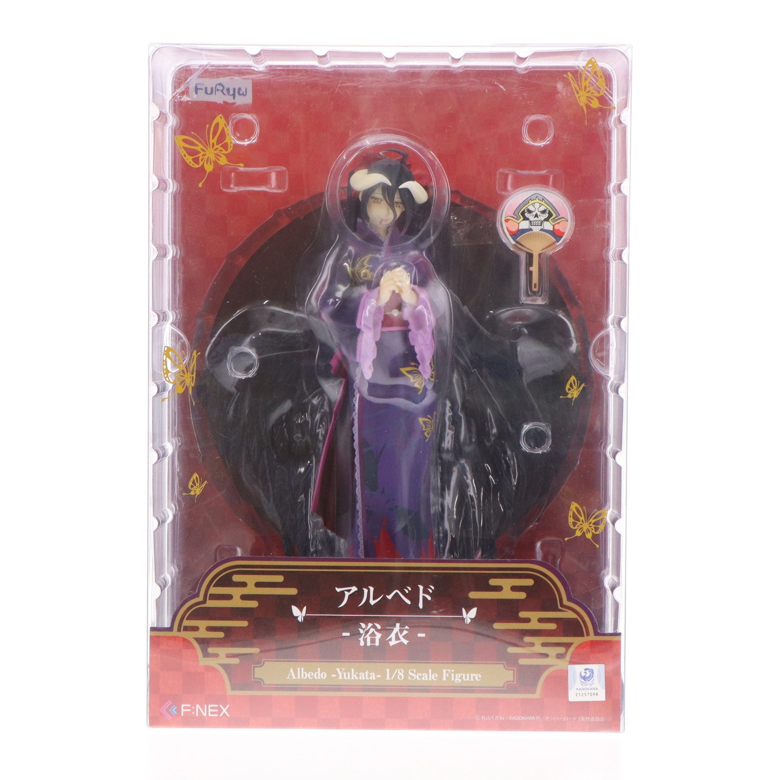 【中古即納】[FIG] アルベド -浴衣- オーバーロードIII 1/8 完成品 フィギュア(AXU-FNX187) フリュー(20201226)