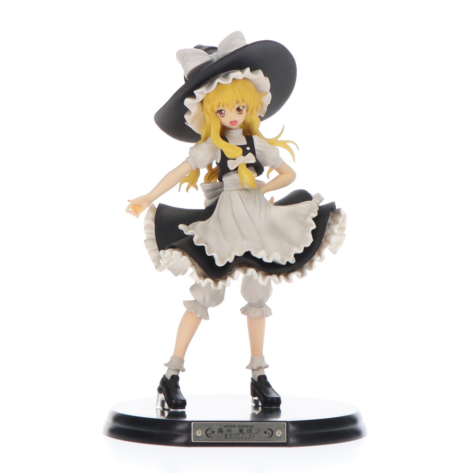 【中古即納】[FIG] 普通の魔法使い 霧雨魔理沙(きりさめまりさ) 東方Project 1/8 完成品 フィギュア(TP10) グリフォンエンタープライズ(20090818)