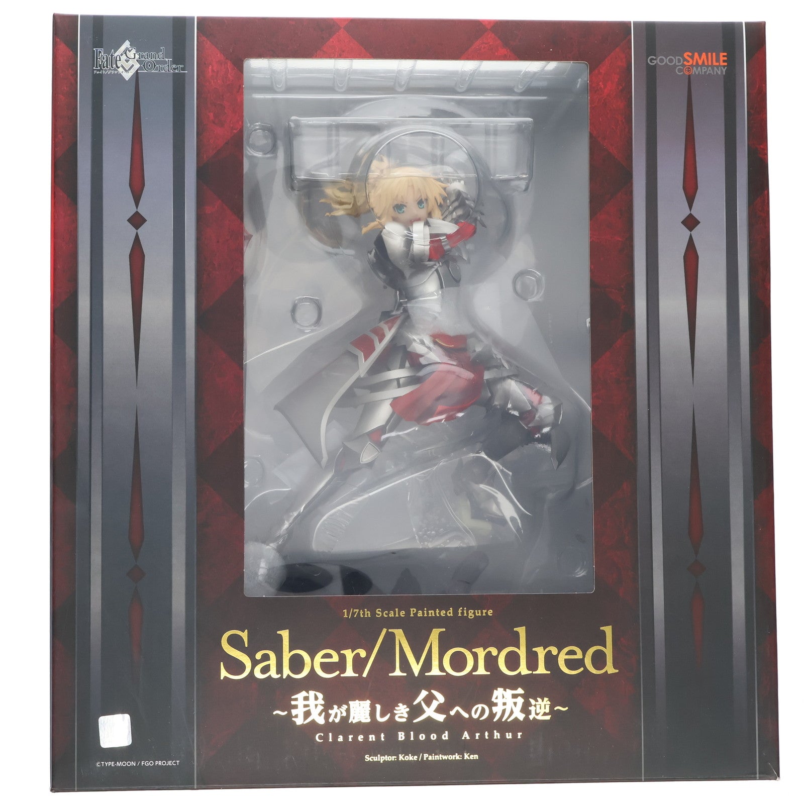 【中古即納】[FIG] セイバー/モードレッド～我が麗しき父への叛逆(クラレント・ブラッドアーサー)～ Fate/Grand Order(フェイト/グランドオーダー) 1/7 完成品 フィギュア グッドスマイルカンパニー(20221021)