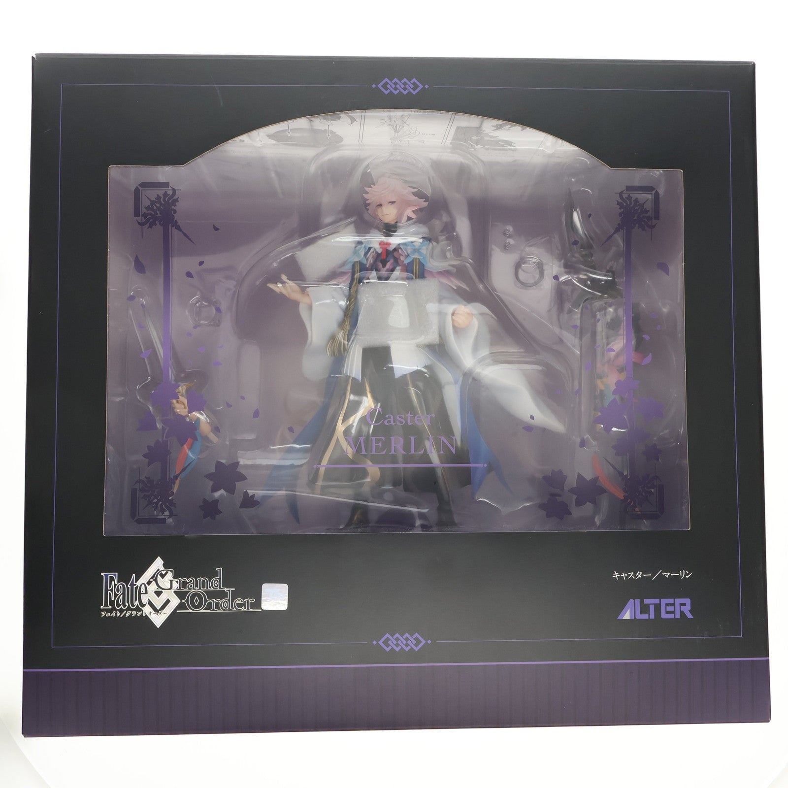 【中古即納】[FIG] キャスター/マーリン Fate/Grand Order(フェイト/グランドオーダー) 1/8 完成品 フィギュア あみあみ&アニメイト限定 amie×ALTAiR(アミィ×アルタイル)(20200930)