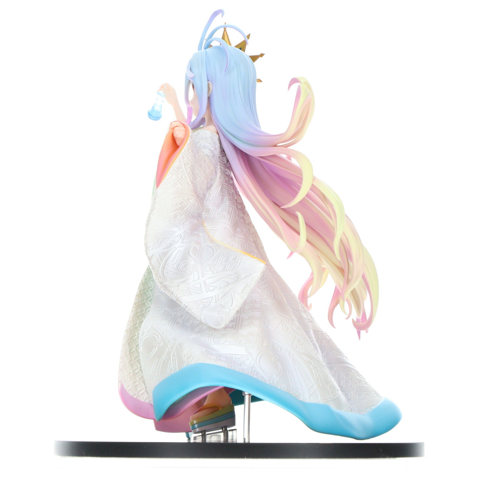 【中古即納】[FIG] FURYU HOBBY MALL限定 白(しろ) -白無垢- ノーゲーム・ノーライフ 1/7 完成品 フィギュア(AMU-FNX0989) フリュー(20240630)