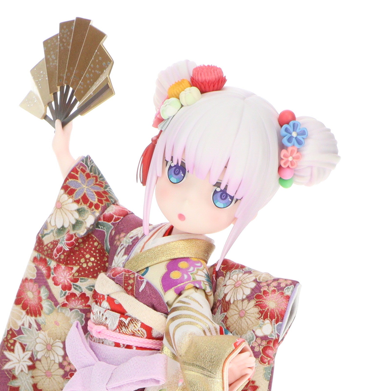 【中古即納】[FIG] F:NEX限定 カンナ -日本人形- 吉徳×F:NEX 小林さんちのメイドラゴン 1/4 完成品 フィギュア(AMU-FNX296) フリュー(20220331)