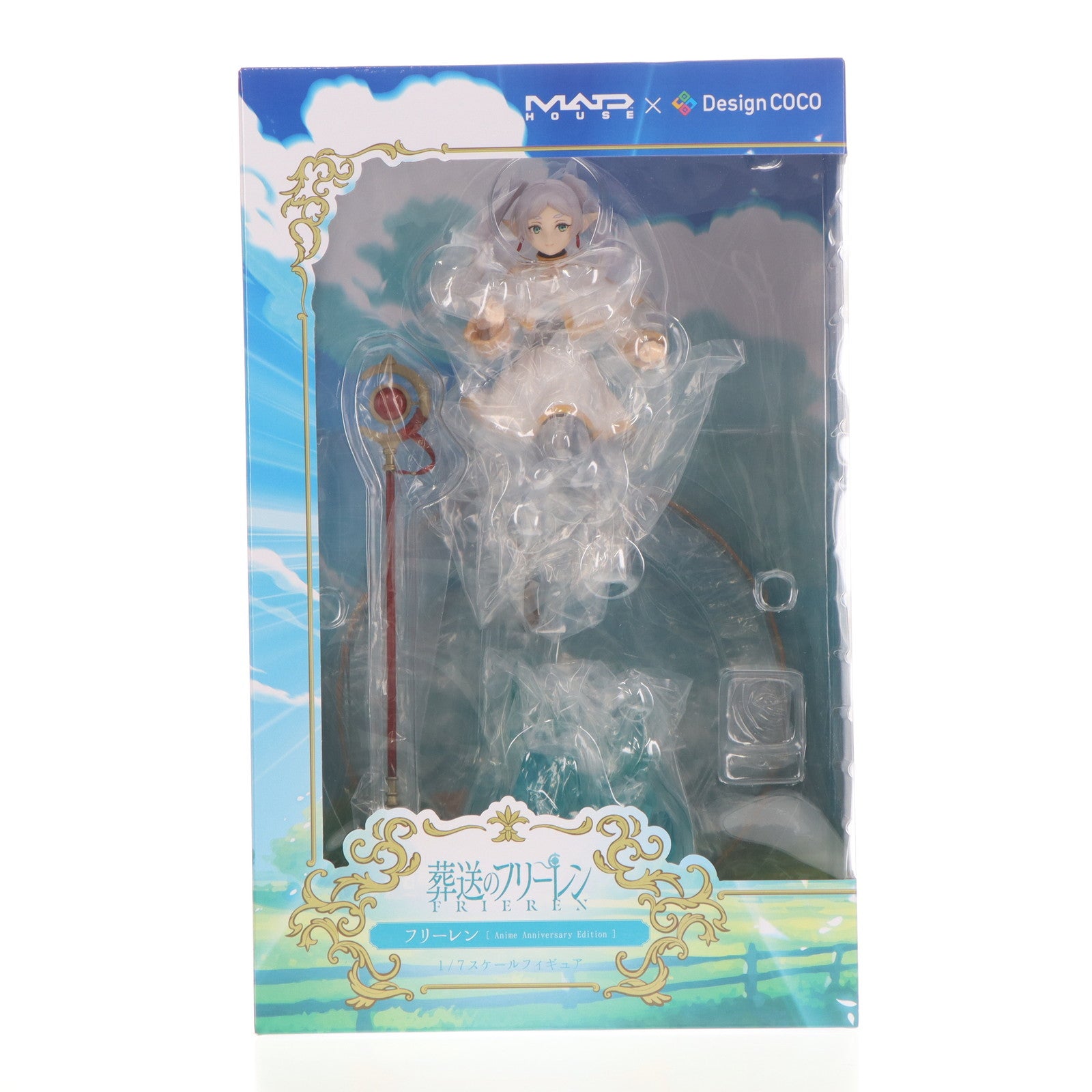 【中古即納】[FIG] フリーレン [マッドハウス × デザインココ Anime Anniversary Edition] 葬送のフリーレン 1/7 完成品 フィギュア マッドハウス/デザインココ(20241031)