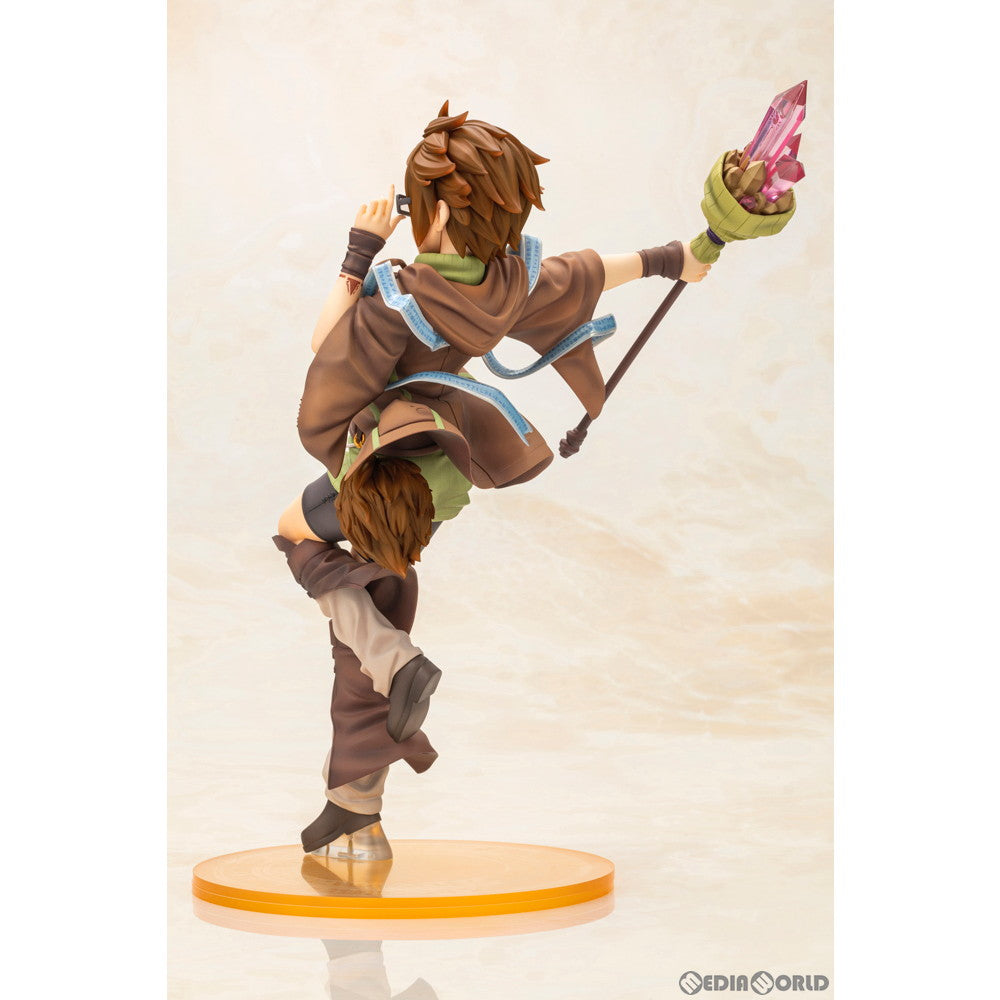 【中古即納】[FIG] 地霊使いアウス/遊戯王カードゲームモンスターフィギュアコレクション 1/7 完成品 フィギュア(PV190) コトブキヤ(20240418)